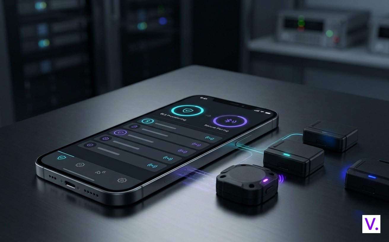 BLE Device Provisioning App — Mobile App